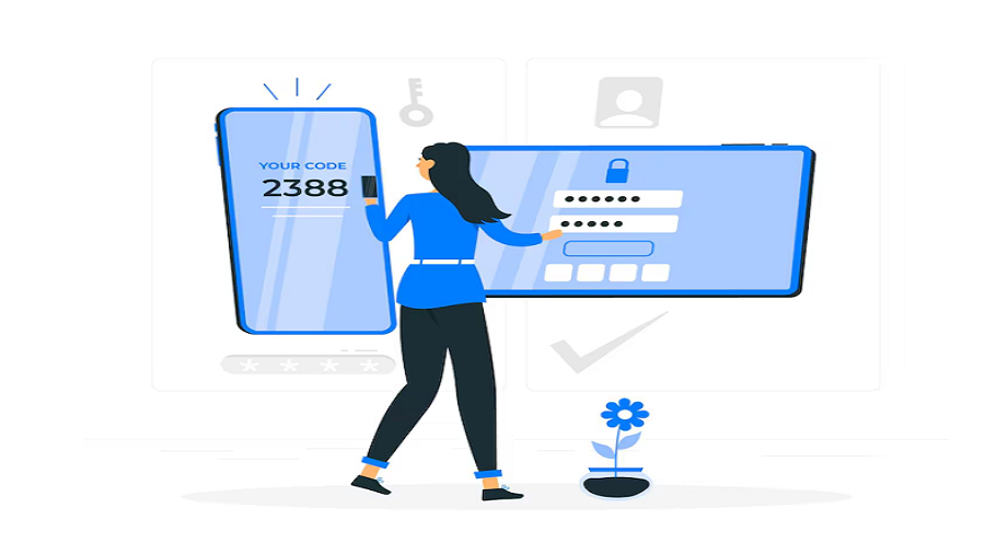 Image showing use or enable two-factor authentication to be safe from cyber attacks