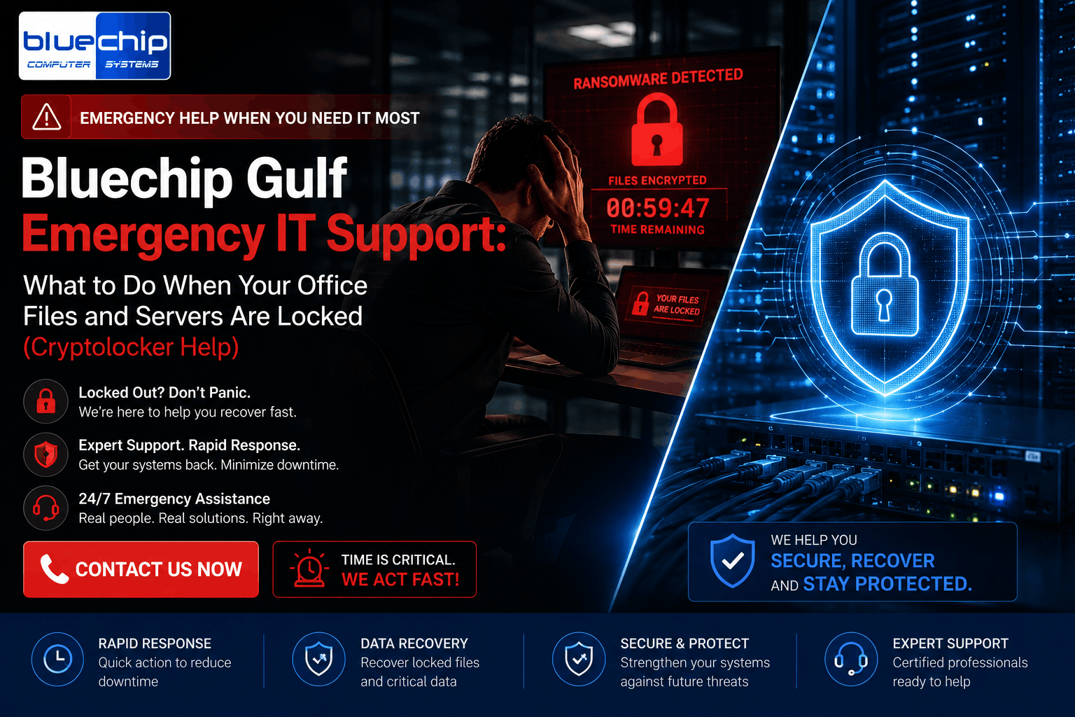Emergency IT Support in Dubai, Abu Dhabi, UAE